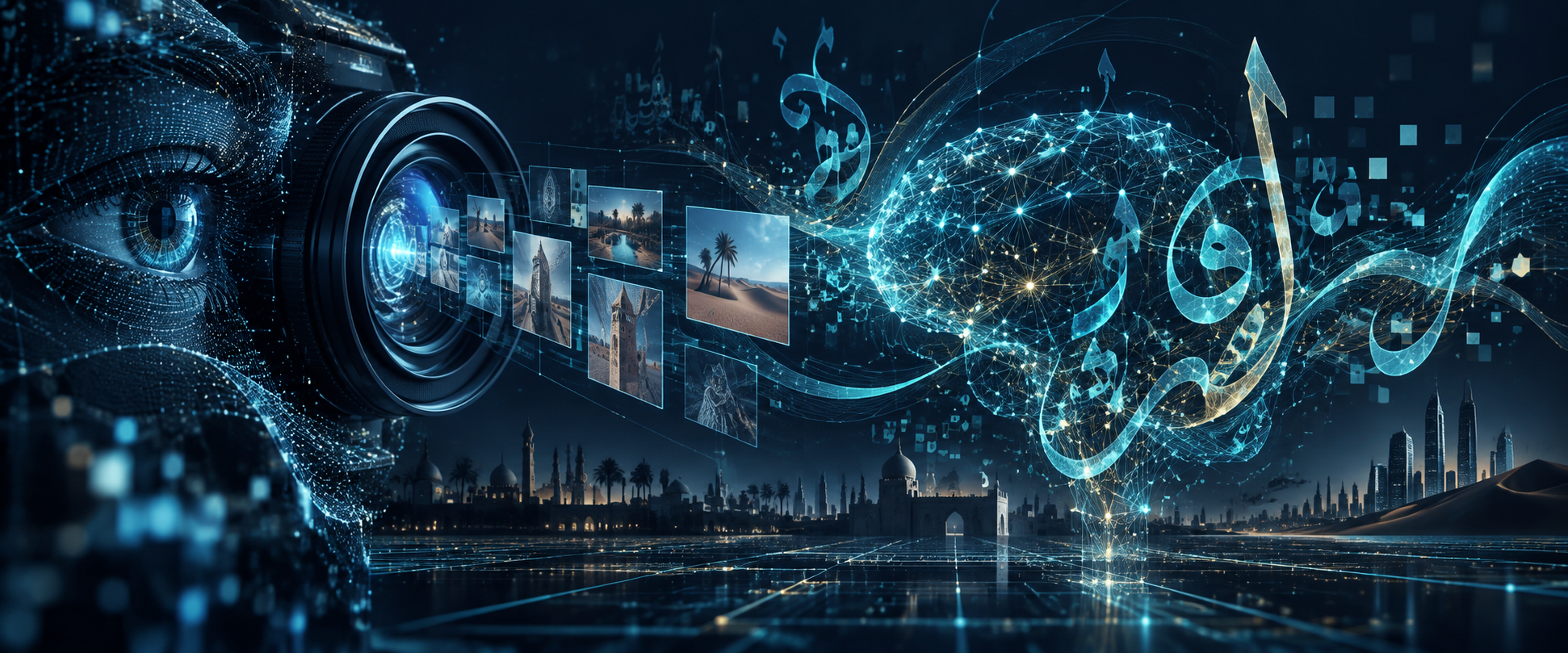 AI vision model illustration